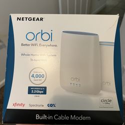 ORBI Modem & Router + Extender (2pack) 