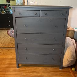 Gray IKEA Dresser