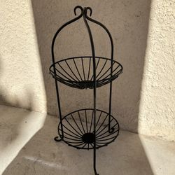 Two-tier fruit bowl / Frutero