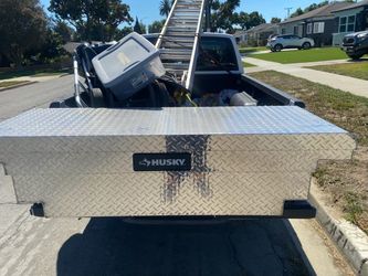 Husky Aluminum Diamond Plate Truck Tool Box