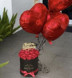 Flowers Box - Balloons