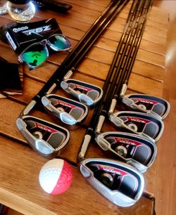 Taylormade⛳️Burner ➕️  Men's Iron Set🔥5-SW With Graphite Reg.flex Shaft's...🌟