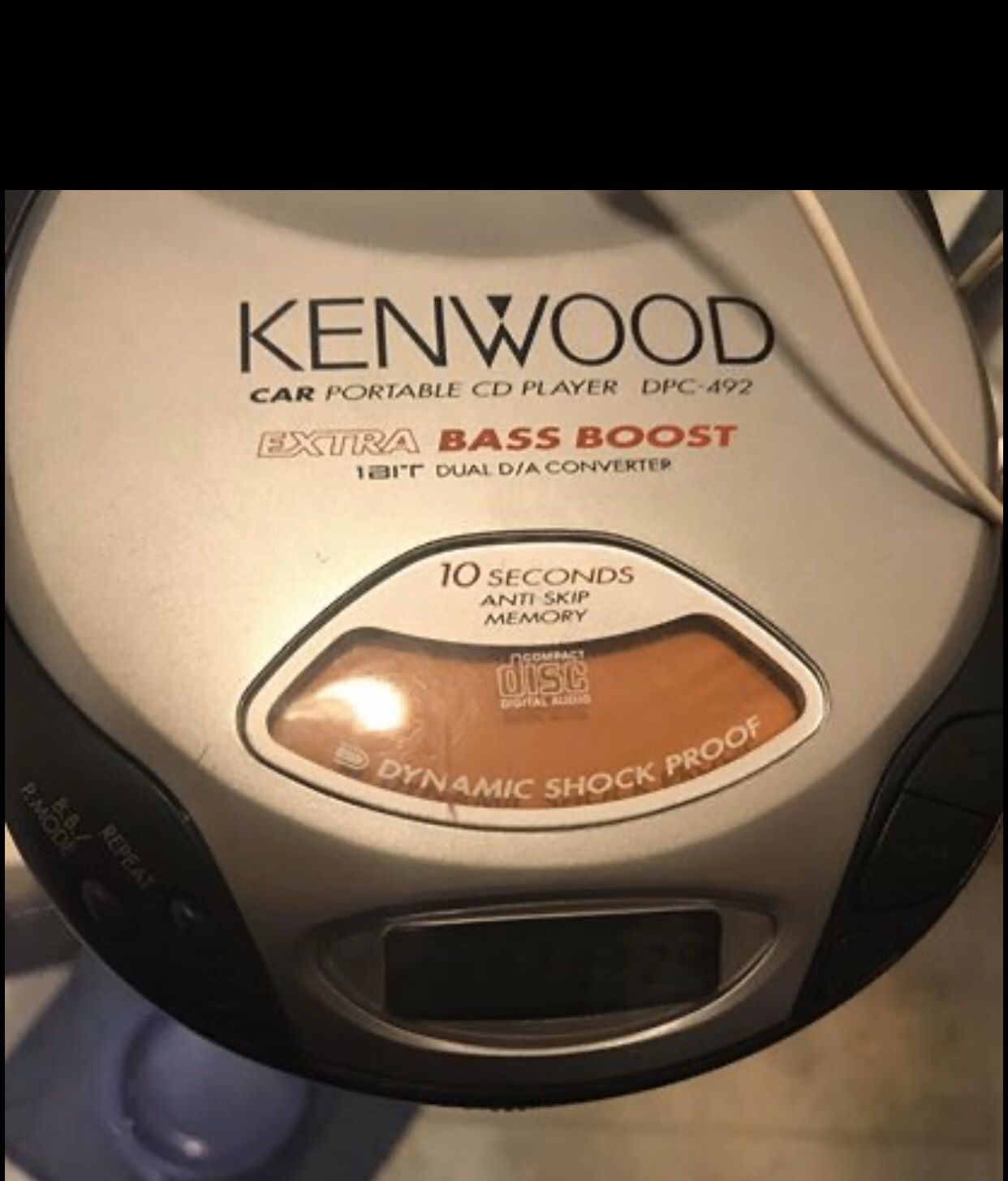 Kenwood Discman CD player portable