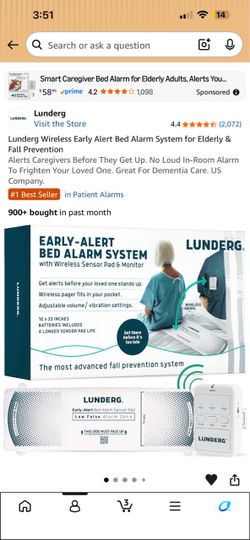 Senior Dementia Bed Alarm