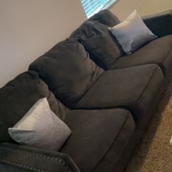 Dark Gray Couches 