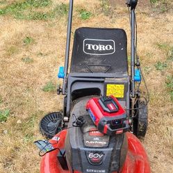 Toro Flex Force 60v Lawn Mower