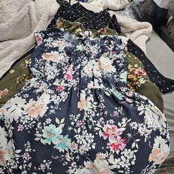 Lot Of Women's Dresses And Skirts
