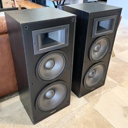 (2) Klipsch 12” + 10” 🔈 500w Audiophile Speakers