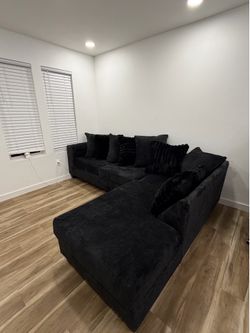 Black Sectional