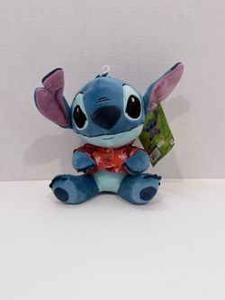 Disney Stitch Plush Toy with Hawaiian Shirt