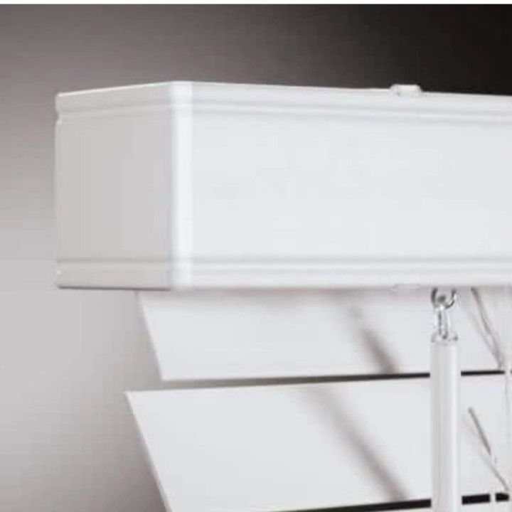 2" Cordless Faux Wood Blinds In White