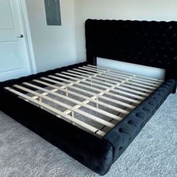 New King Size Platform Bed Frame 