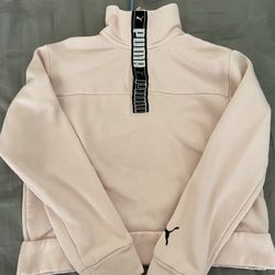 Puma Pink Sweater - Size Small