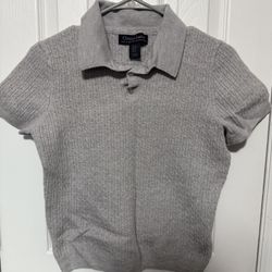 Christian Lacroix Light Gray Merino Wool Knit