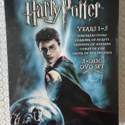 Harry Potter Years 1-5 DVD, New And Sealed