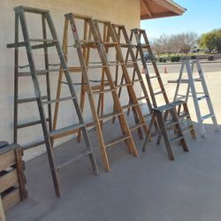 Wood 6-Foot Ladder - $30
