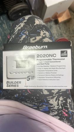Braeburn programmable thermostat