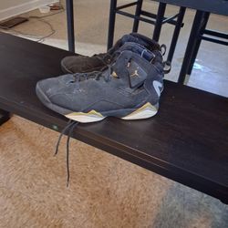 Black And Gold Jordan's 