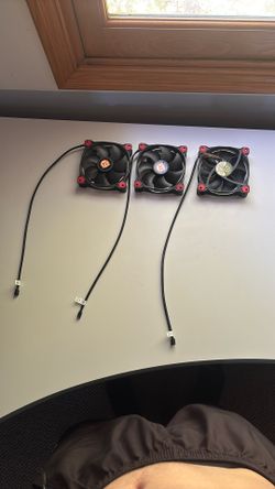 PC cooling fans ($7 each)