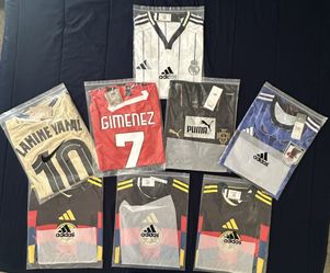 Fútbol Jerseys / See Details Below