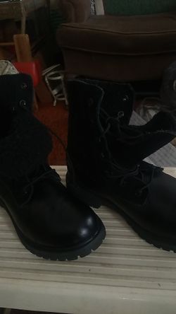 Black Timberland Boots