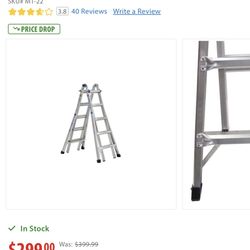22ft Werner Multip-position Extension Ladder