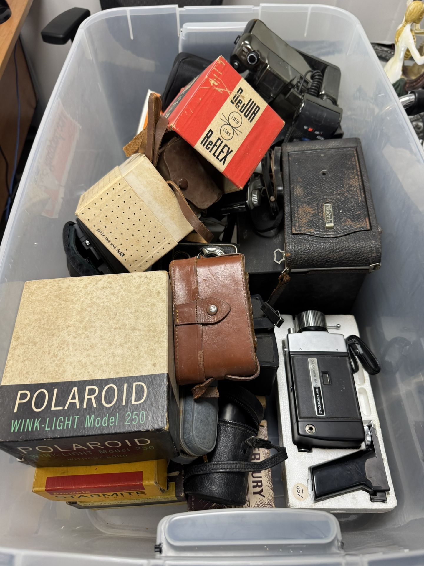 Vintage Estate Antique Camera / Video Film Lot Collection