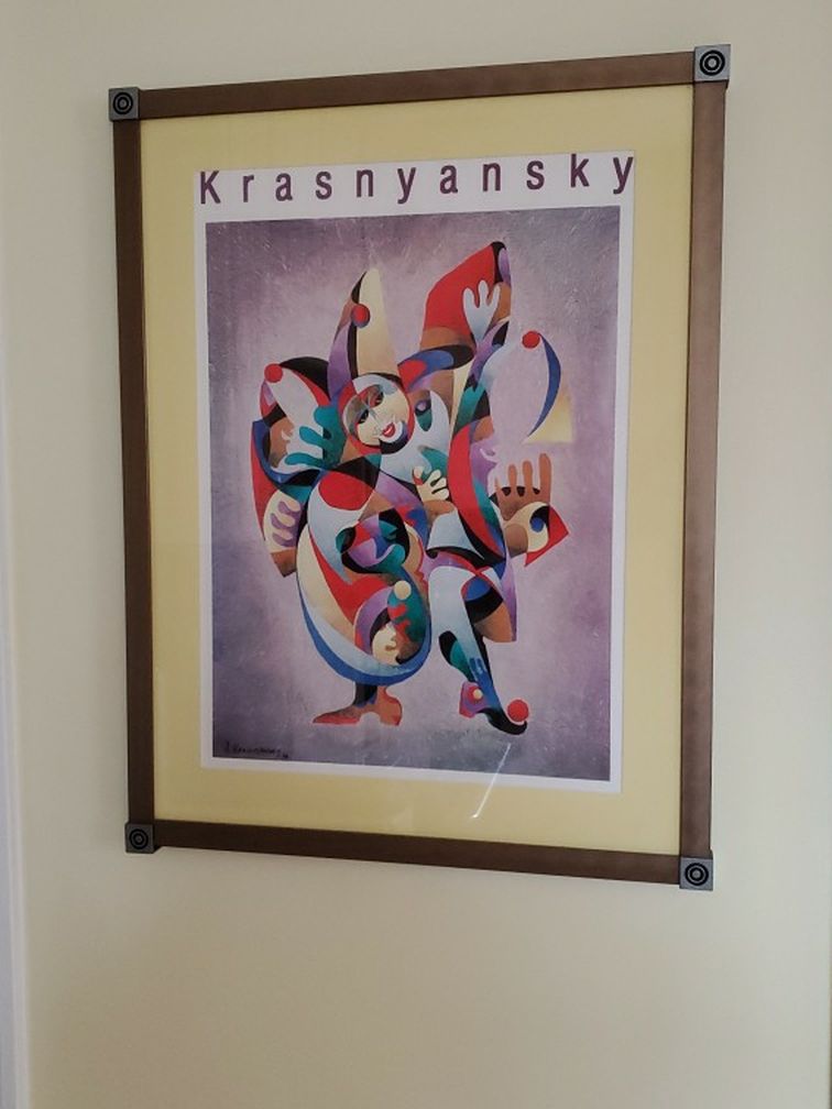 Krasnyansky Print with Frame