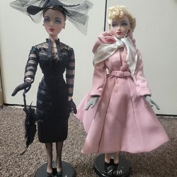 Vintage Ashton-Drake Gene Dolls by Mel Odom – 16” Collector Set w/ Stands & Accessories (OFERS)