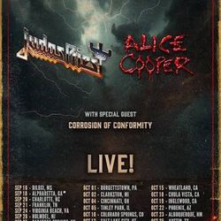 4 Tickets To Judas Priest & Alice Cooper