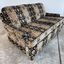 Mid Century Vintage Flexsteel Loveseat Sofa