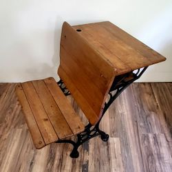 Antique School Desk