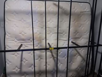 Mattress with Metal Bed Frame