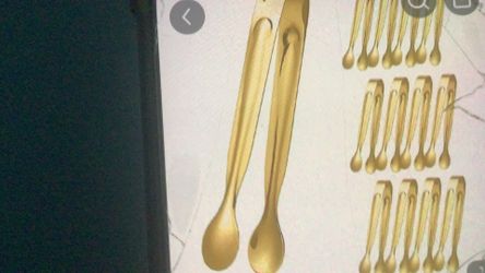 Mini small food thongs 6 inches Stainless Steel