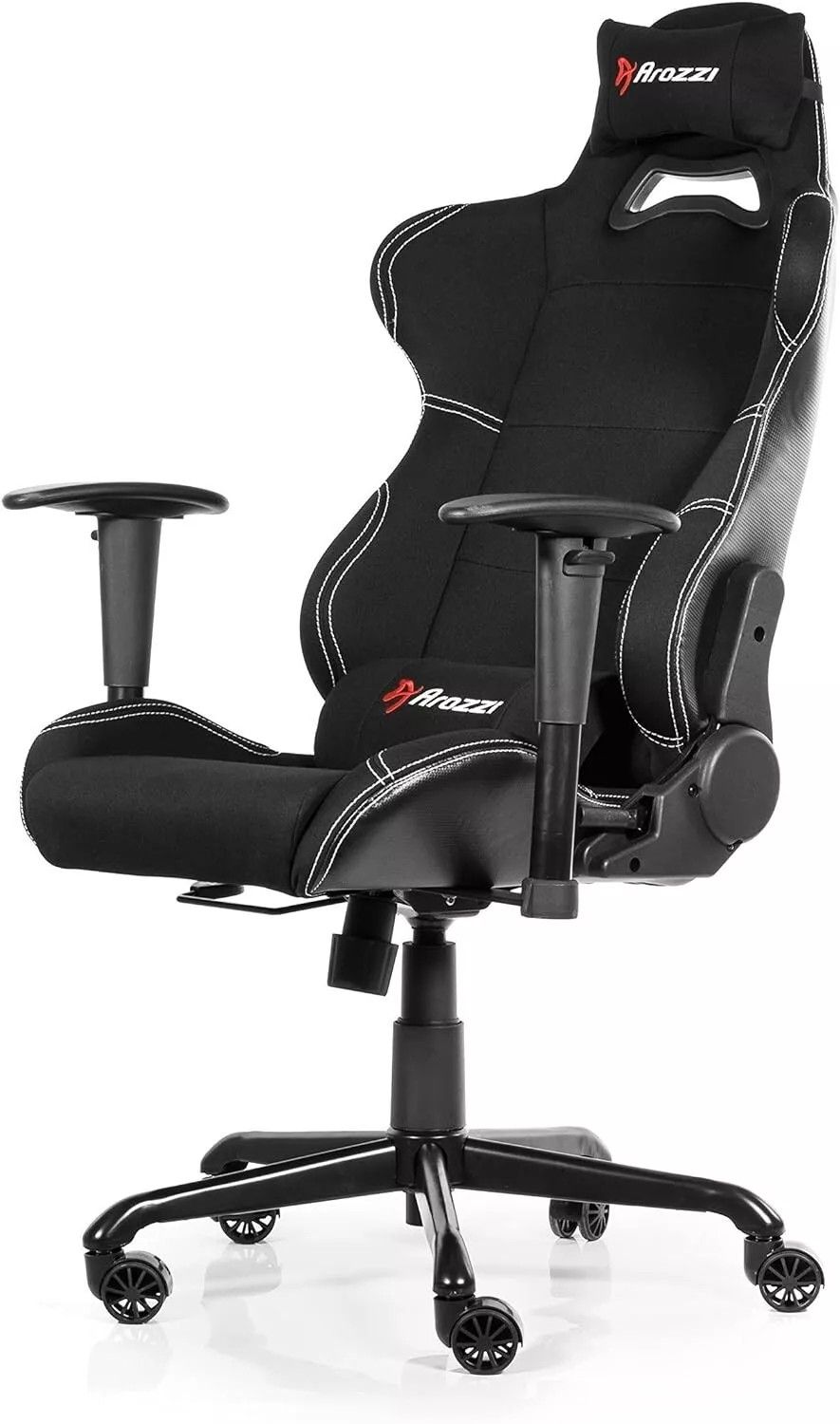 Arozzi Torretta XL Series Gaming Racing Style Swivel Chair, Black