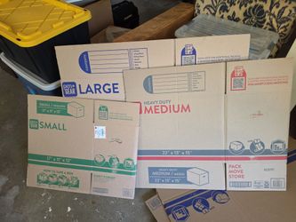 Moving boxes Free