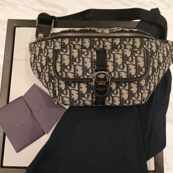 Dior 8 PreOwned Signature monogram Large Belt Bum Bag