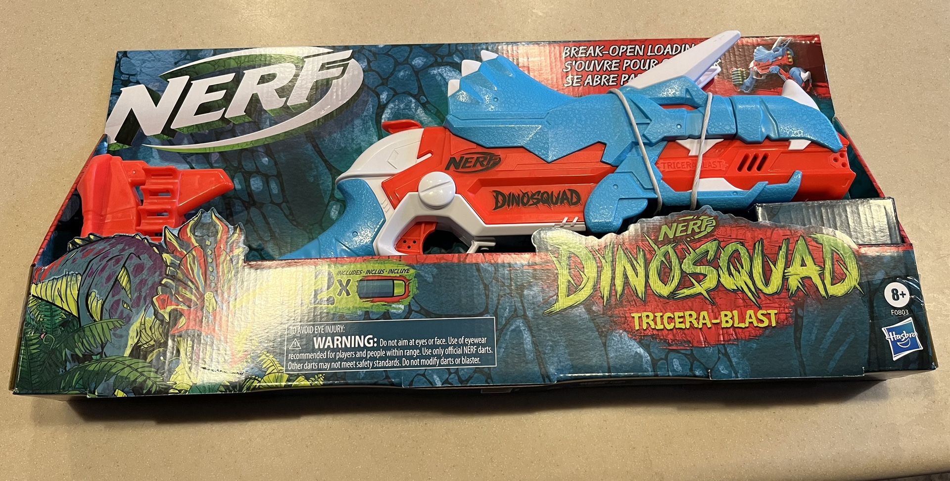 NERF Tricera-Blast - Brand New