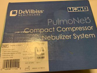 DeVilbiss Pulmoneb Compact Compressor Nebulizer System