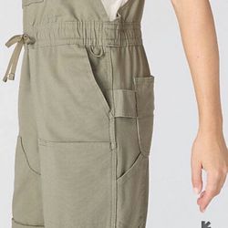 Women's FORCE RIPSTOP SHORTALL - Dusty Olive (Size  M 8-10) New with Tags