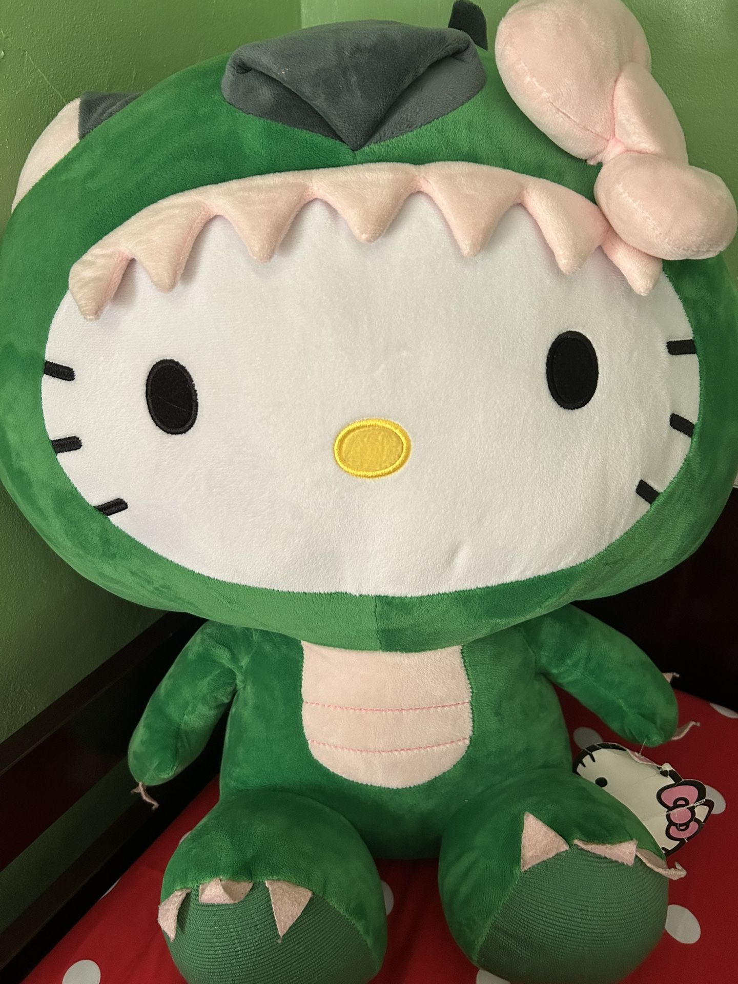Hello Kitty Dinosaur Plushie