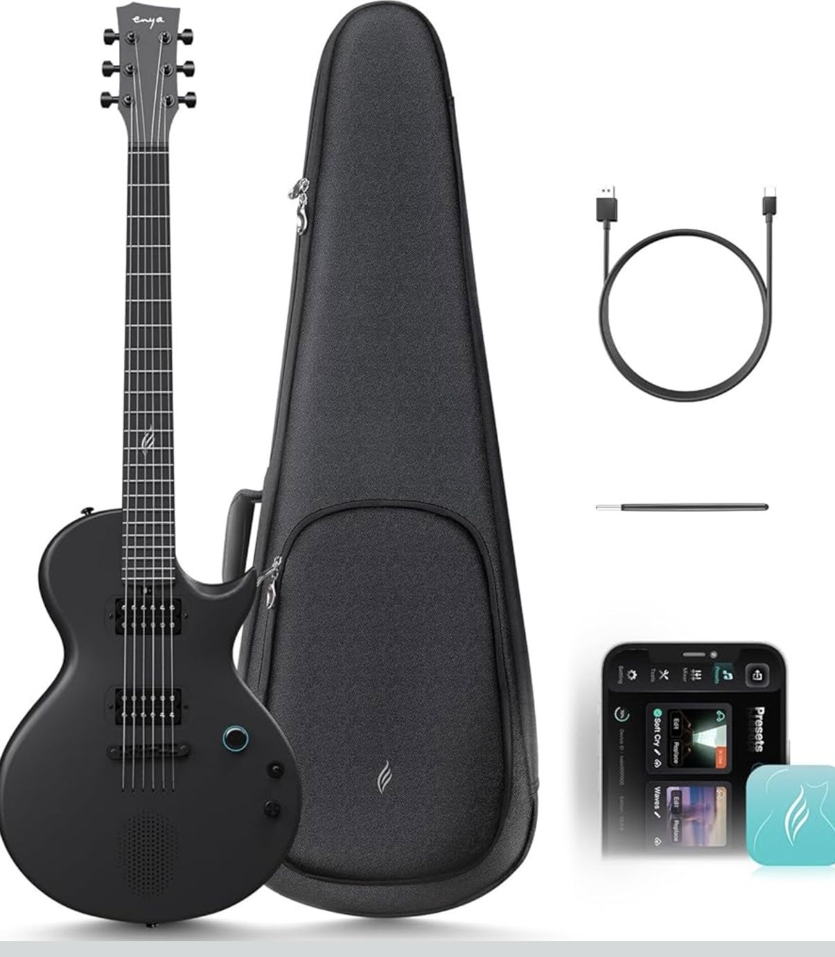 ~NEW IN THE BOX~ Enya Electric Guitar Nova Go Sonic