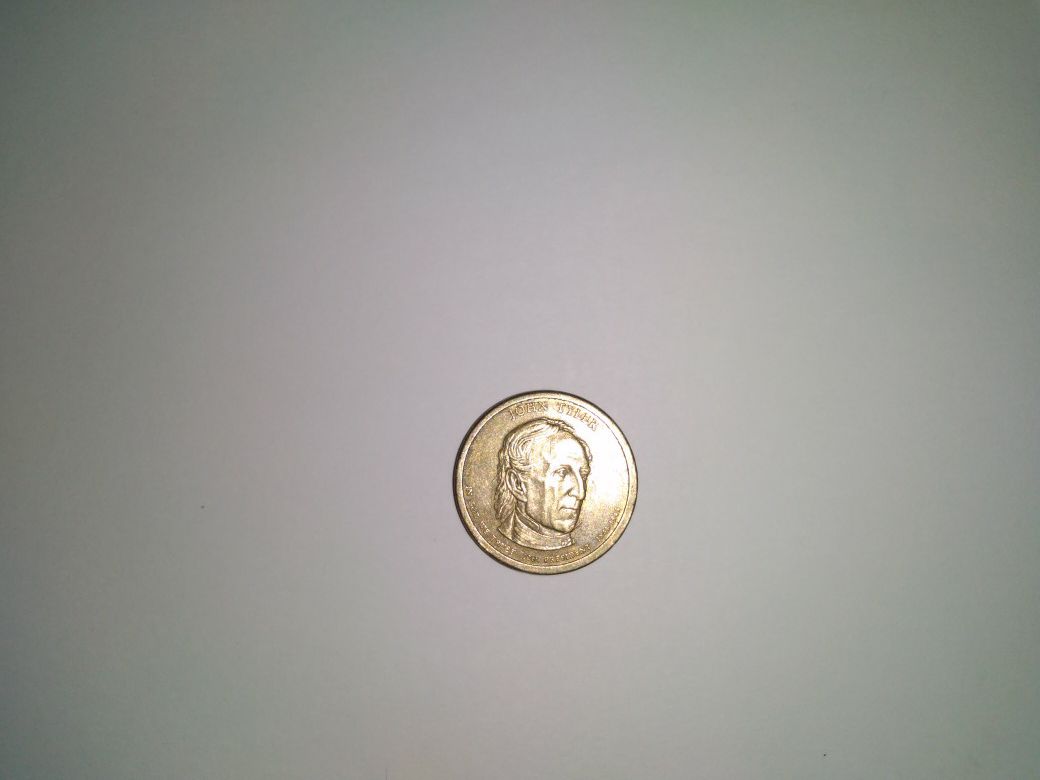 Moneda 1 Dollar Jhon Tyler 1841 