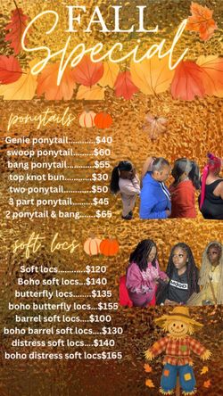 Ponytail and soft loc deals