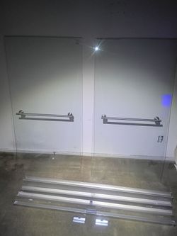 Shower Glass Slide Doors