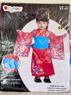 Costume “Kimono Cutie”  Toddler  Size 3T-4T