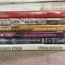 Spiritual DVDS Lot
