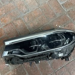 2017 2020 BMW 5 SERIES M5 530i 540i G30 LEFT LED ADAPTIVE HEADLIGHT OEM UF99237
