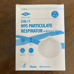 N95 Particulate Respirator ZYB-11 Bulk