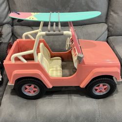 Our Generation Doll Jeep